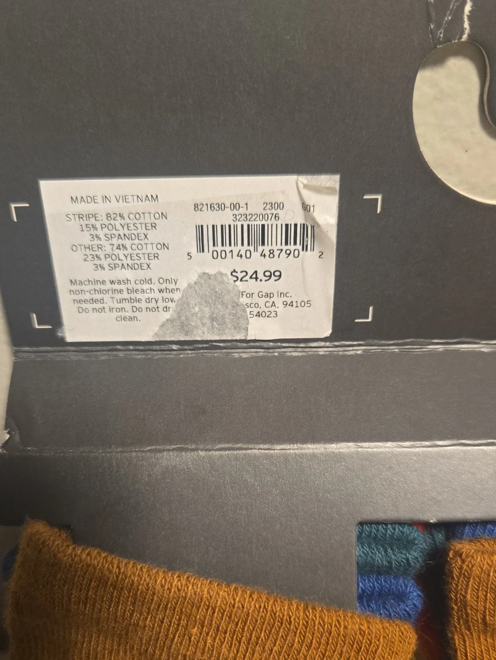 GAP Toddler Crew Socks 7 Pair with Graphic Designs